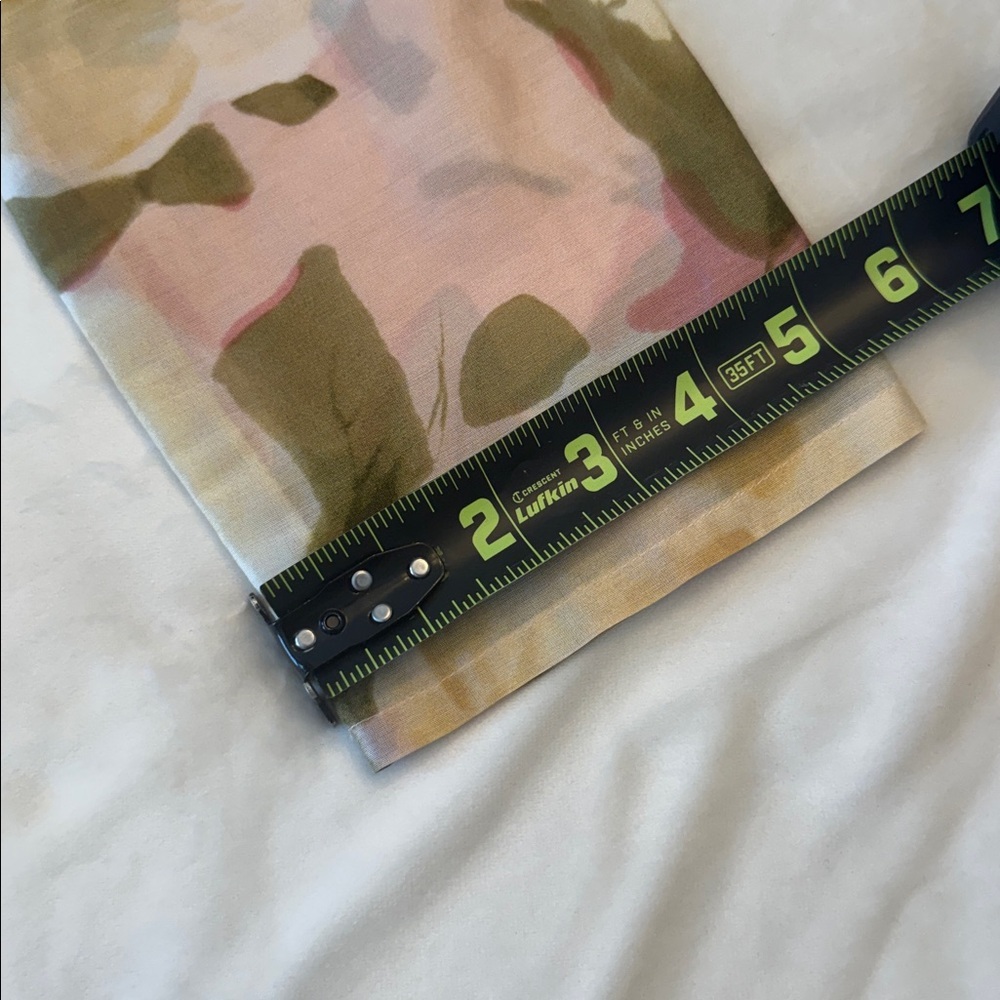 Tommy Bahama Floral Silk Blend Button-Down Shirt - Pink and Green, sz S - Picture 13 of 13